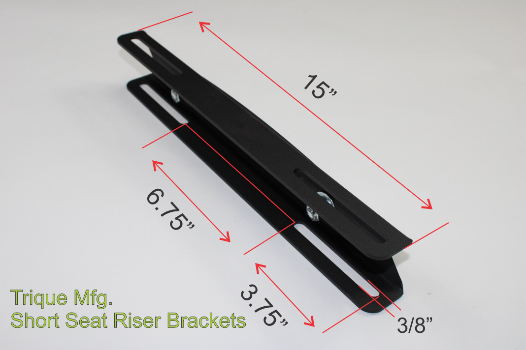 Adjustable Seat Riser Brackets