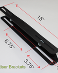 Adjustable Seat Riser Brackets