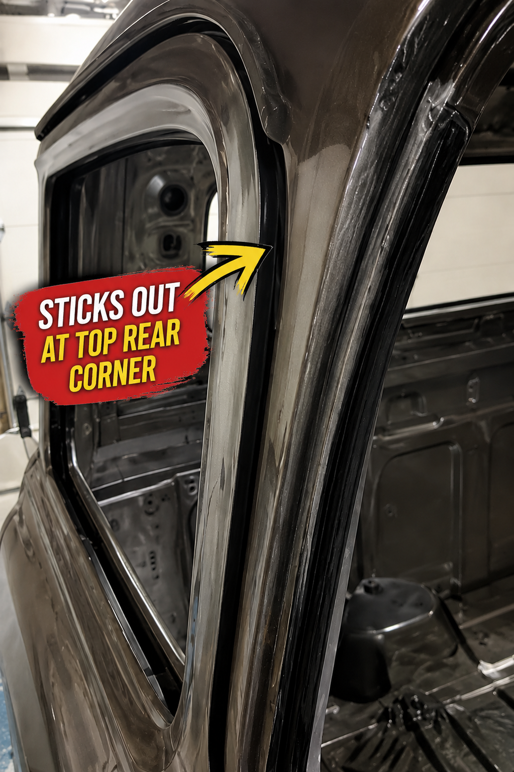 Why Does My Classic Truck Door Stick Out at the Top Rear Corner?