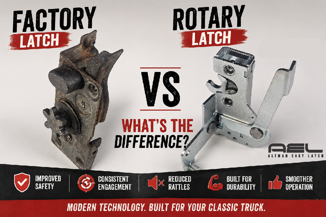 Factory Door Latches vs Modern Rotary Latches: What's the Difference?