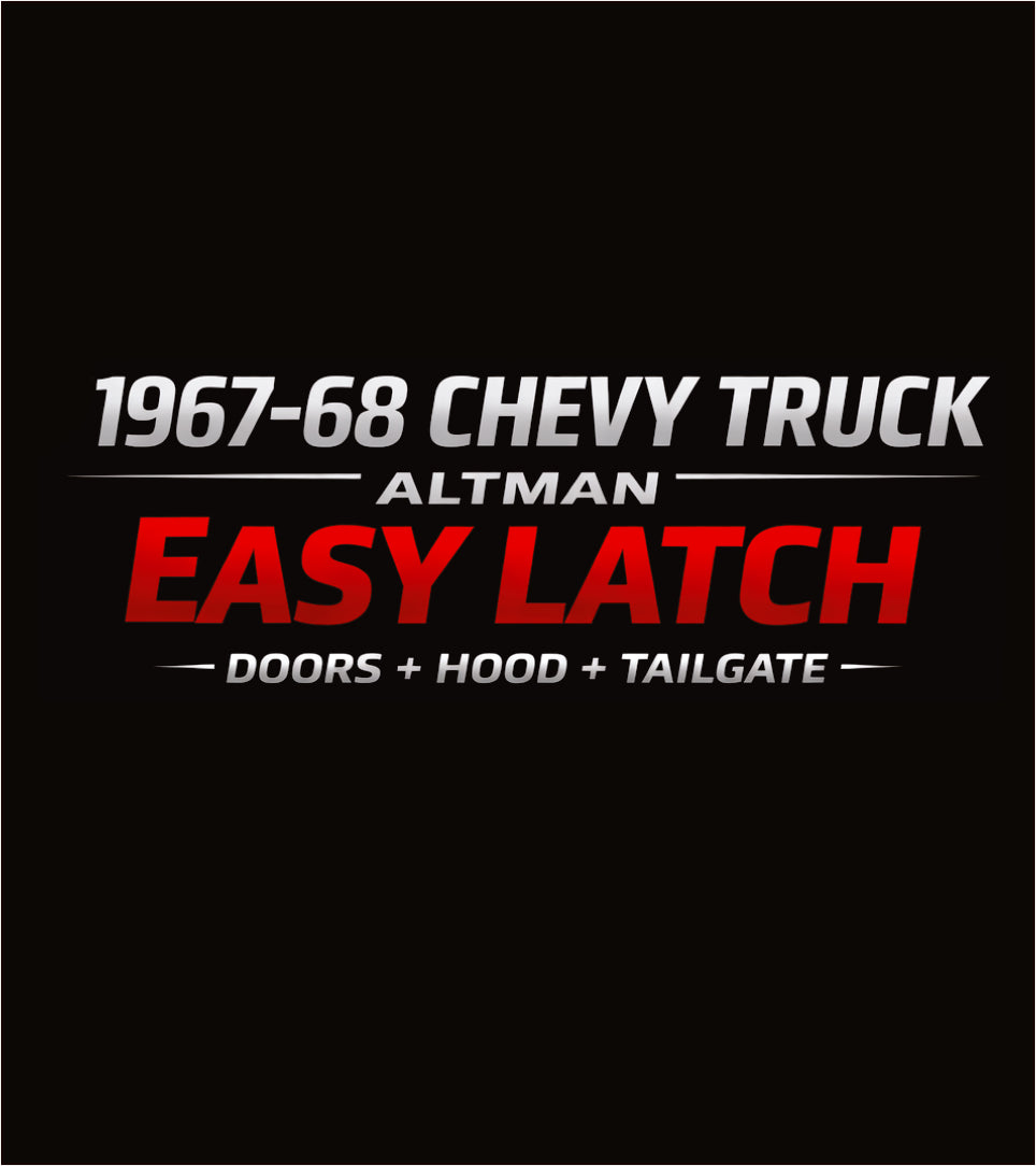 1967-68 Chevy Hood/Doors/Tailgate Altman Easy Latch