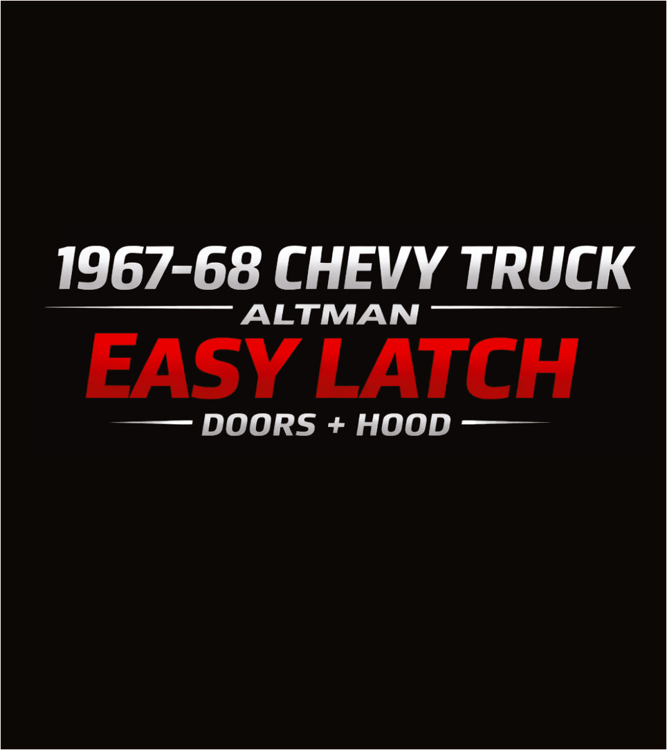 1967-68 Chevy Truck Easy Latch/Hood Latch Bundle
