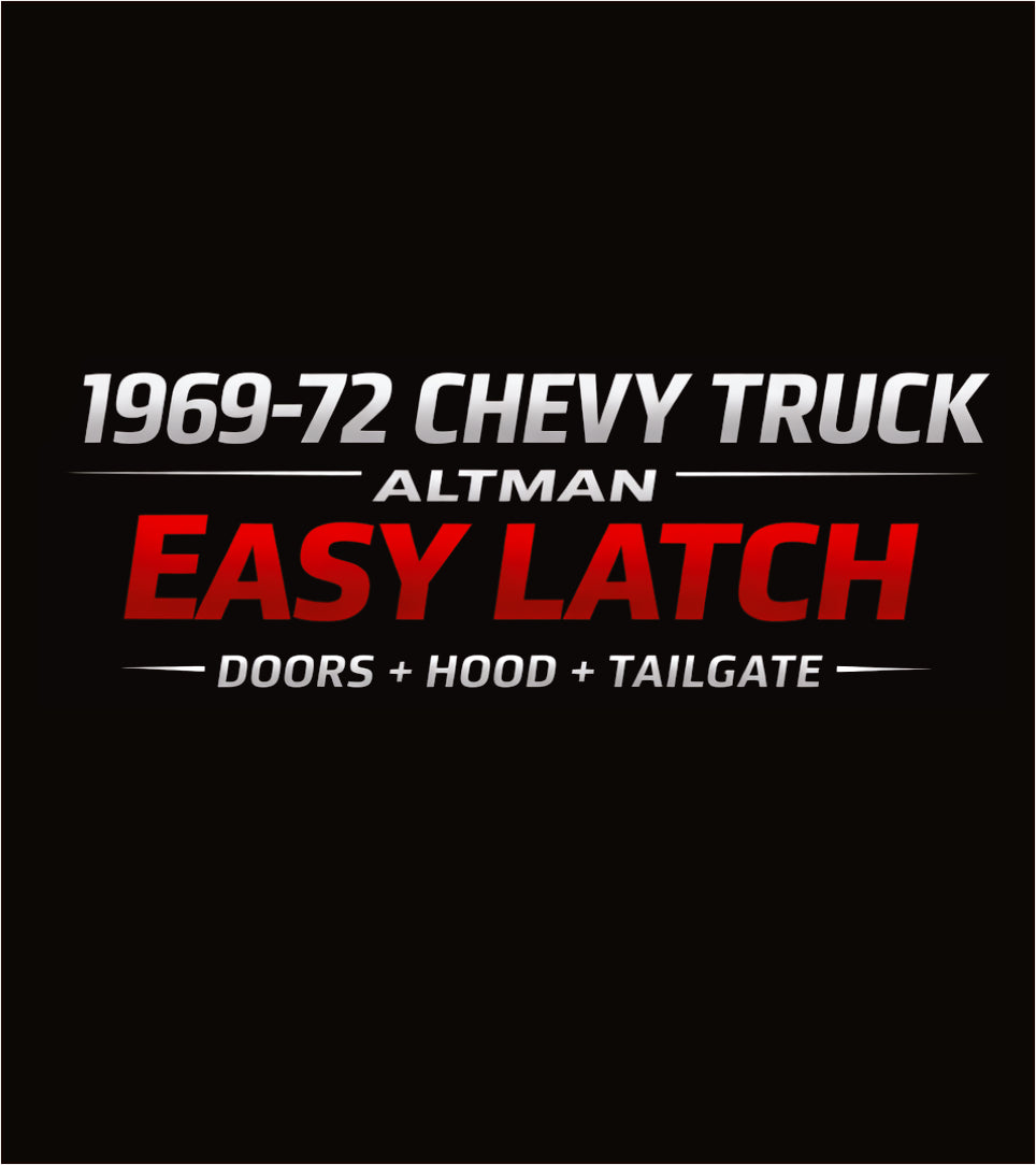1969-72 Chevy Hood/Doors/Tailgate Altman Easy Latch