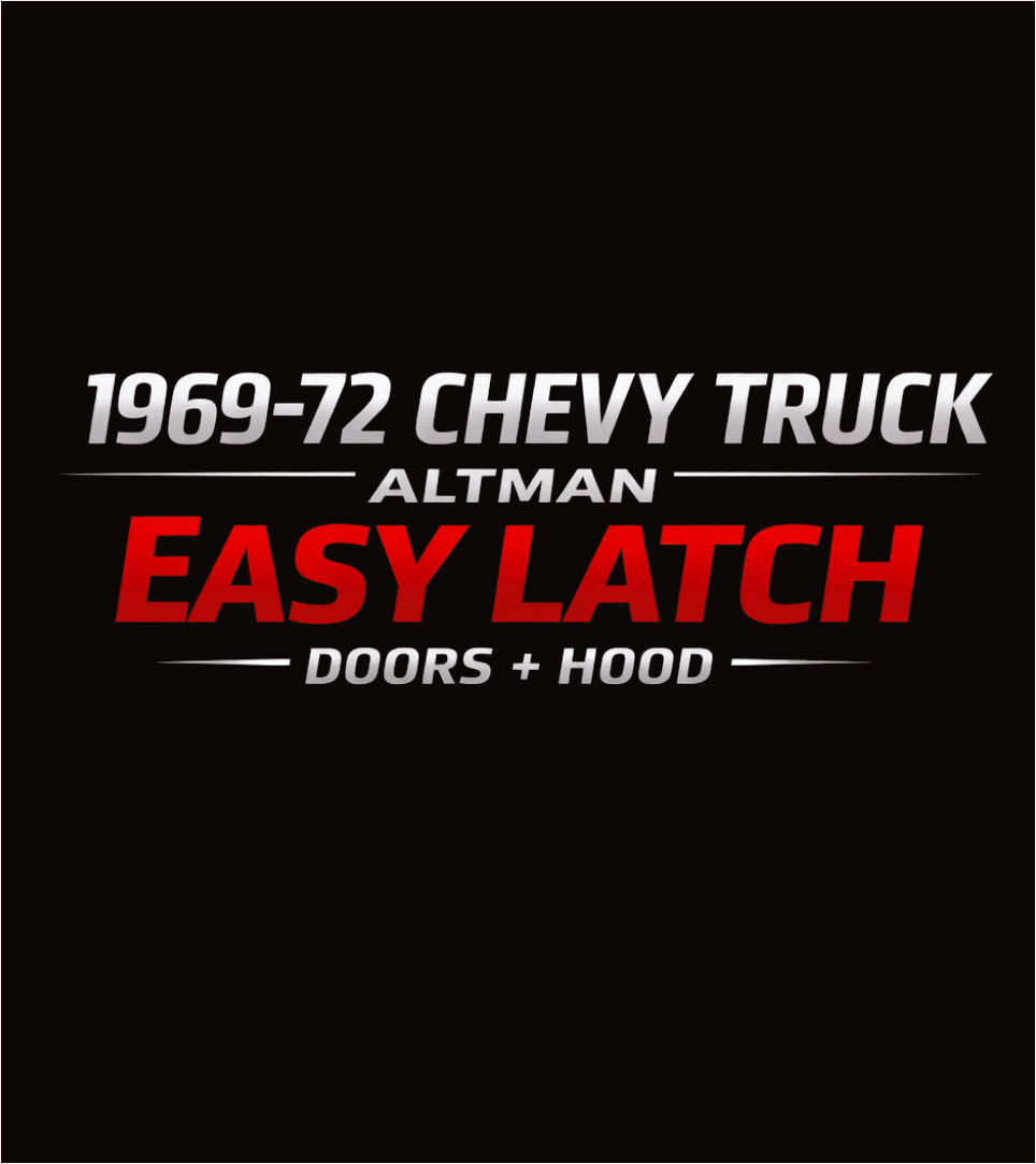 1969-72 Chevy Truck Easy Latch/Hood Latch Bundle