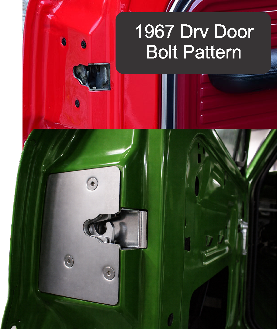LH Replacement Latch for the 1967 Ford Truck Altman Easy Latch™ Kit - AEL-FT67LHLO