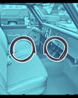 1949-1950 GM Pickup Door Seals