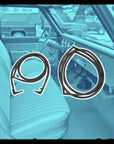 1967-1972 Chevrolet Suburban Door Seals