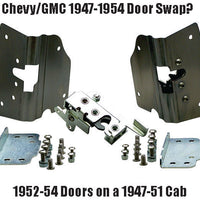 Door Swap 52-54 Doors on a 47-51 Cab - Altman Easy Latches