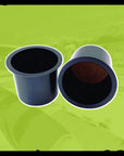 Black Aluminum Cup Holders (Pair)