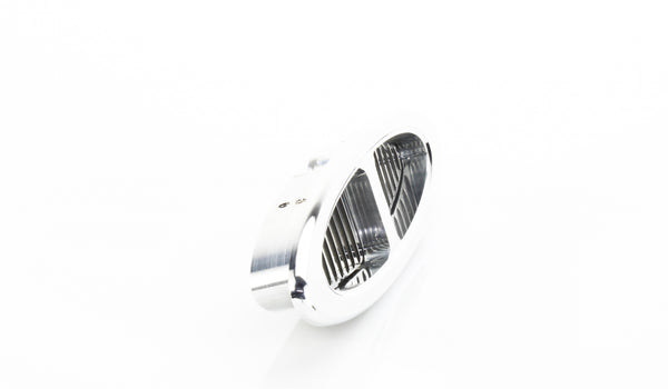 Dual Oval A/C Vent with Radius Bezel