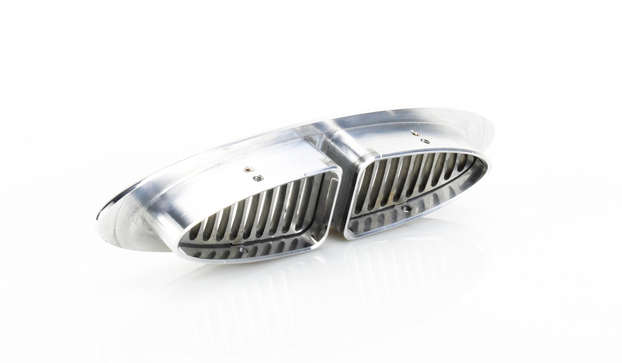 Dual Oval A/C Vent with Radius Bezel