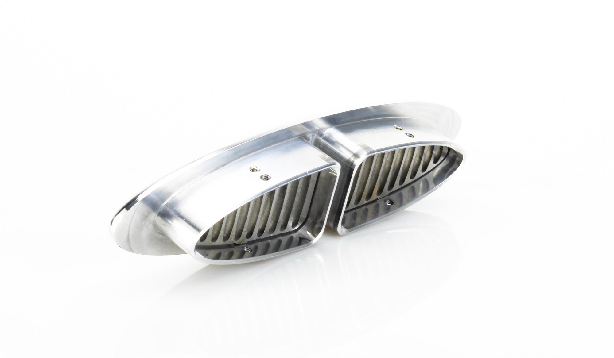 Dual Oval A/C Vent with Radius Bezel