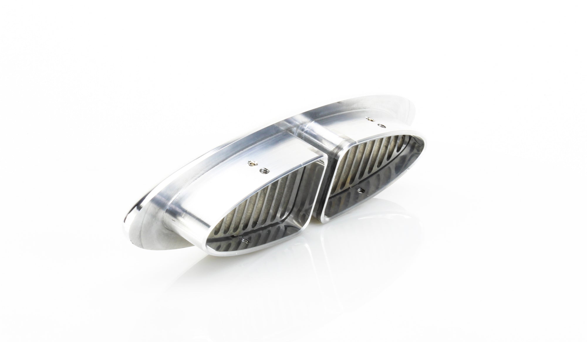 Dual Oval A/C Vent with Radius Bezel