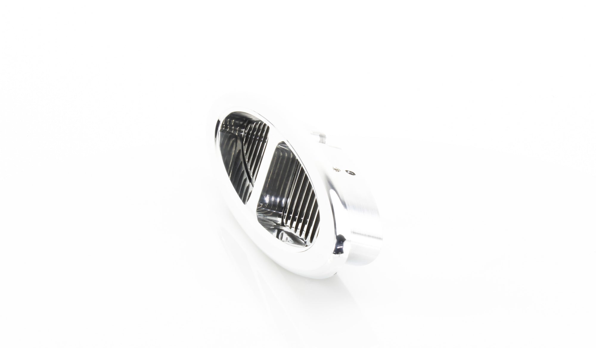 Dual Oval A/C Vent with Radius Bezel