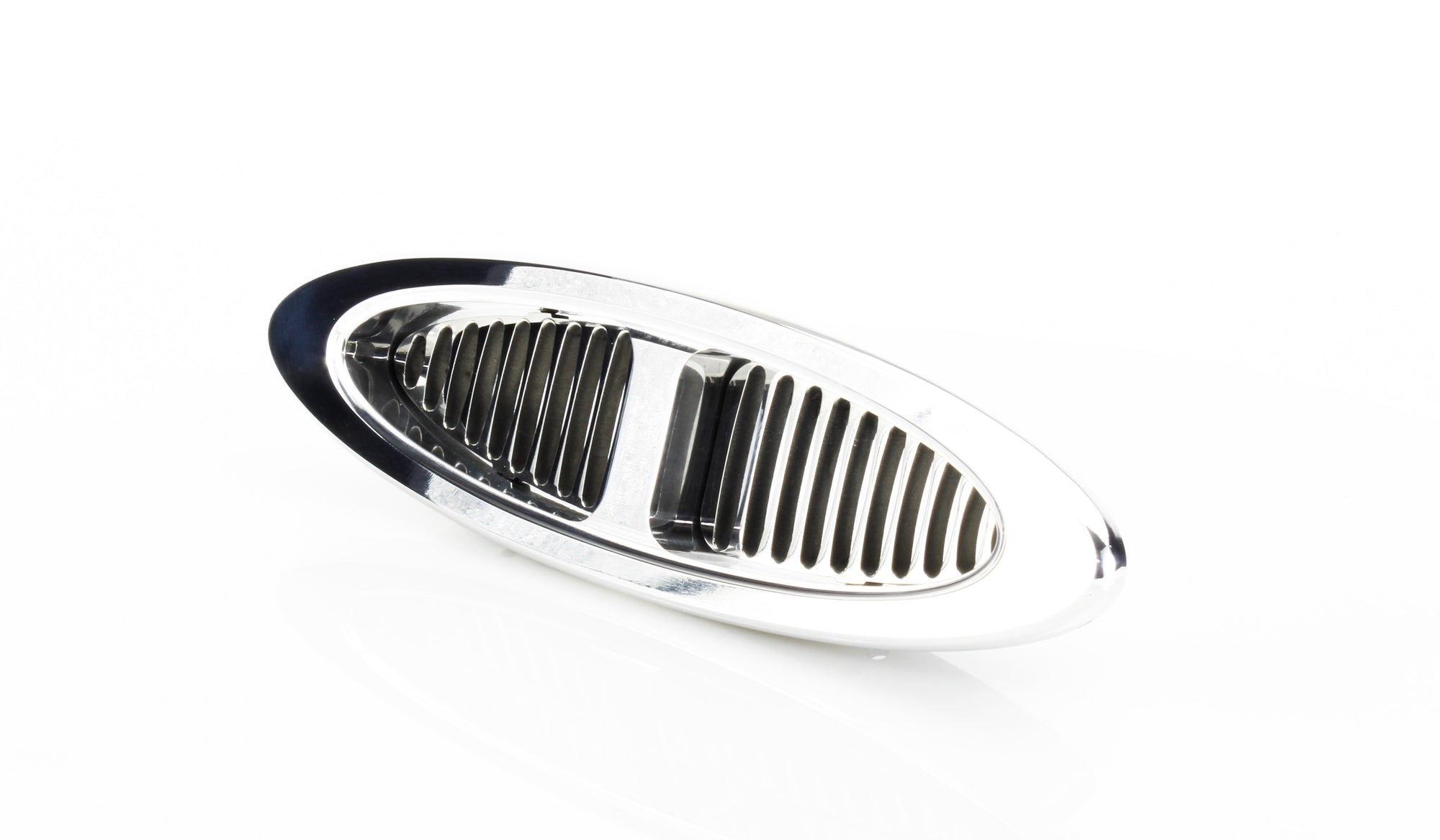 Dual Oval A/C Vent with Radius Bezel