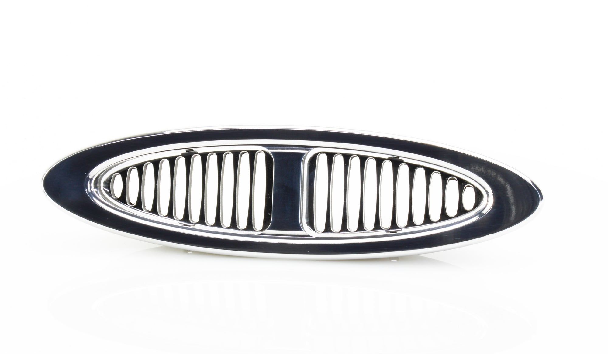 Dual Oval A/C Vent with Radius Bezel