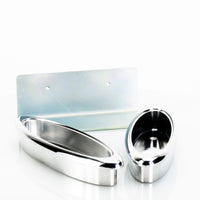 Oval Door Pulls with Radius Bezel