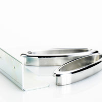 Oval Door Pulls with Radius Bezel