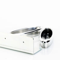 Oval Door Pulls with Radius Bezel