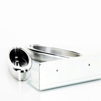 Oval Door Pulls with Radius Bezel