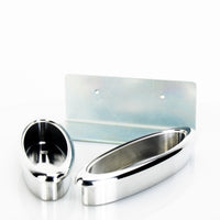 Oval Door Pulls with Radius Bezel