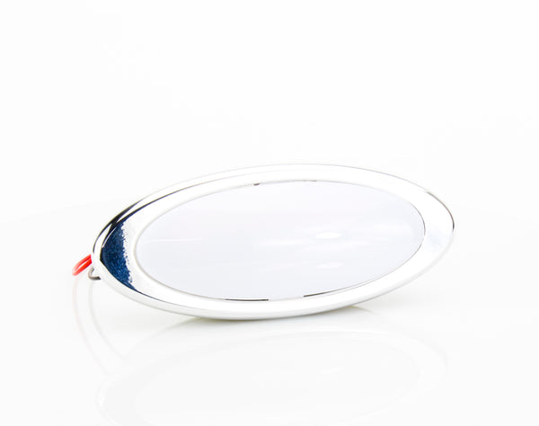 Oval Interior Light with Radius Bezel