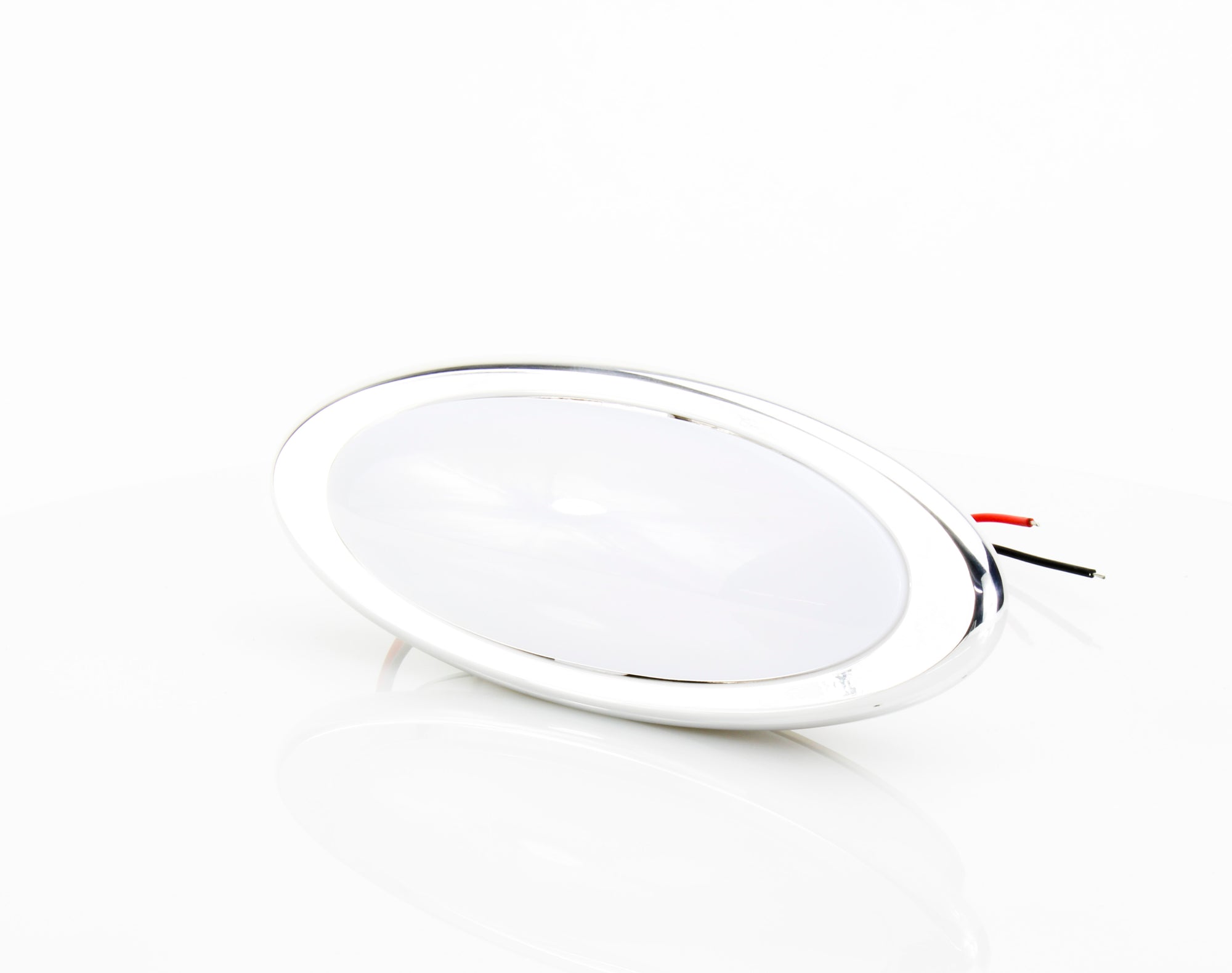 Oval Interior Light with Radius Bezel