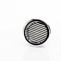 Round A/C Vent with Radius Bezel