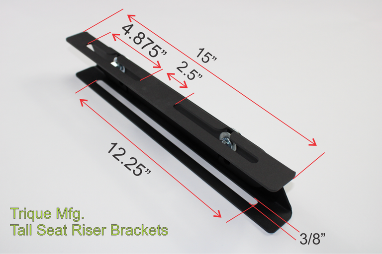Adjustable Seat Riser Brackets – Trique Mfg